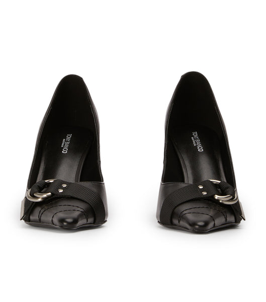 Tacones de evento Tony Bianco Saje Black Como 8cm Negras | BECSO11098