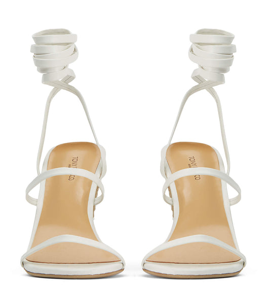 Wedges Tony Bianco Gabriella Milk Capretto 11cm Blancas | MECFT78567