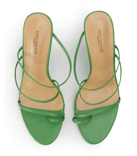 Wedges Tony Bianco Gaia Acid Green 11cm Verde | ECXBR55779