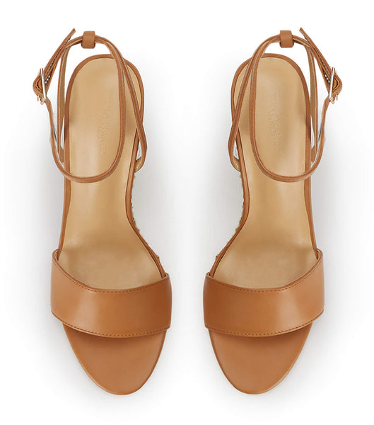 Wedges Tony Bianco Gizmo Tan Como 11cm Marrones | QECUV71934