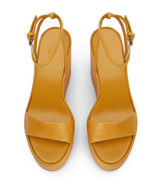 Wedges Tony Bianco Vesna Cantelope Antiq 13cm Amarillo | ECNEJ90560