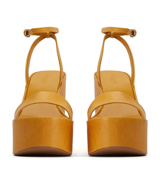 Wedges Tony Bianco Vesna Cantelope Antiq 13cm Amarillo | ECNEJ90560