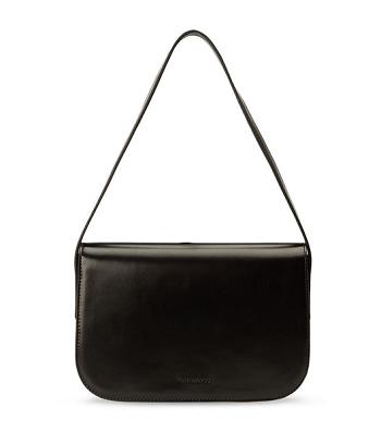 Accesorios Tony Bianco Cecil Black Cuero Shoulder Bag Negras | ECXMI16069