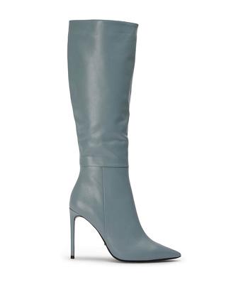 Botas de Tacon Tony Bianco Apollo Steel Nappa 10.5cm Gris | BECSD36717