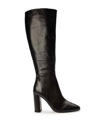 Botas de Tacon Tony Bianco Bellez Black Venice 9.5cm Negras | ECJZR56132