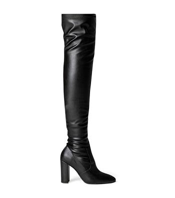 Botas de Tacon Tony Bianco Bloom Black Venezia 9.5cm Negras | GECEC24685