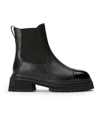 Botas de combate Tony Bianco Hurricane Black Como 5.5cm Negras | PECER92176