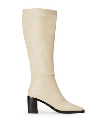 Botas hasta las rodillas Tony Bianco Darby Ecru Venice 7.5cm Blancas | ECJVR83721