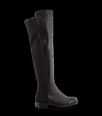 Botas hasta las rodillas Tony Bianco Panache Black Luxe/Black Micro Stretch 3cm Negras | ECCVG88599