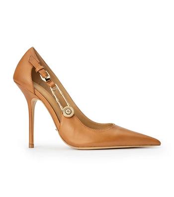 Court Shoes Tony Bianco Glow Tan Como 11cm Marrones | EECVG77984