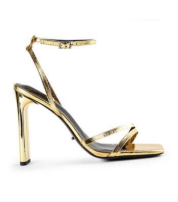 Tacones De Novia Tony Bianco Fiance Gold Foil 11cm Doradas | ECQCS83579