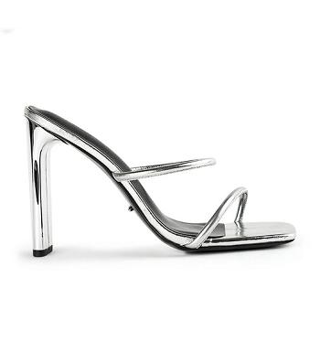 Tacones De Novia Tony Bianco Florence Silver Foil 11cm Plateadas | BECSD71497