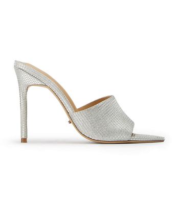 Tacones De Novia Tony Bianco Marley Silver Aura 10.5cm Plateadas | ECCIF50522