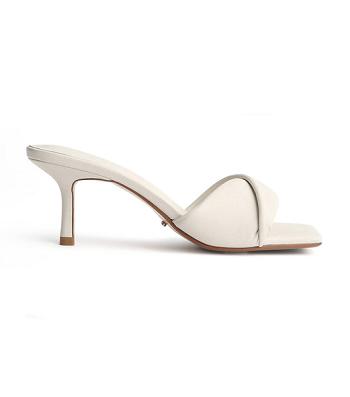 Tacones bajos Tony Bianco Alexa Dove Nappa 6.5cm Blancas | ZECMJ34278