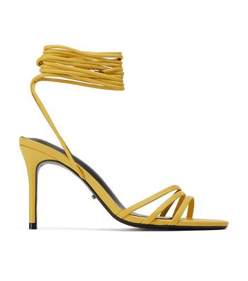 Tacones bajos Tony Bianco Hailee Desert Nappa 8.5cm Amarillo | ECQCS10400