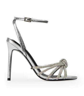 Tacones de aguja Tony Bianco Kyla Silver Foil 11cm Plateadas | ECNEJ48260