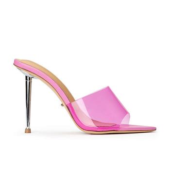 Tacones de aguja Tony Bianco Mylo Pink Vinylite/Pink 10.5cm Rosas Rosas | ECICD88079