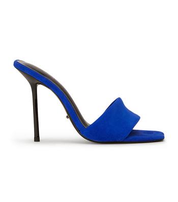 Tacones de aguja Tony Bianco Natalie Azure Suede 10.5cm Azur | ECQCS55554