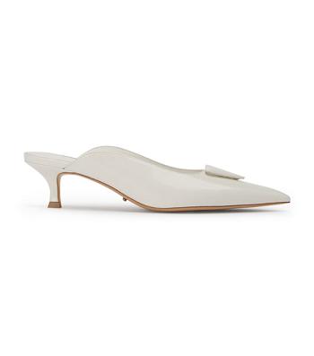 Tacones de evento Tony Bianco Kira White Hi Shine 4.5cm Blancas | FECHY31905