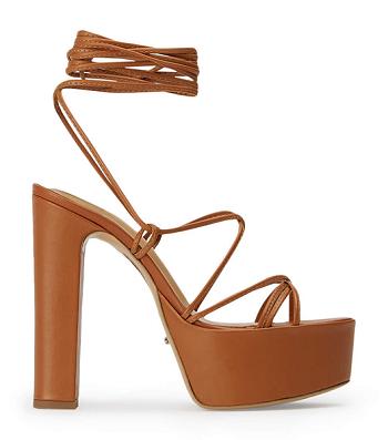 Zapatos Plataforma Tony Bianco Jemma Tan Como 14cm Marrones | EECVG43375